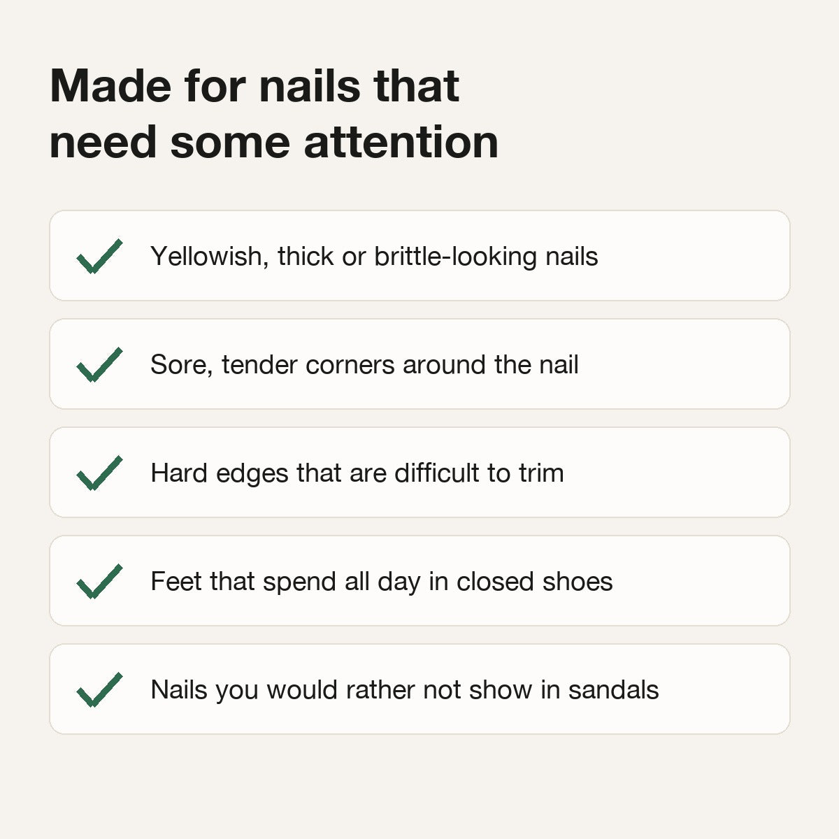 Who the nail and toe care oil is for