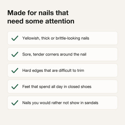 Who the nail and toe care oil is for